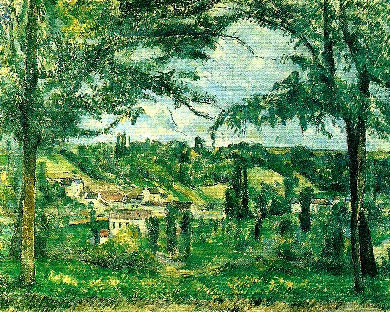 Paul Cezanne landskap oil painting picture